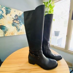 Gianni Bini Black Kassander Riding Boots
